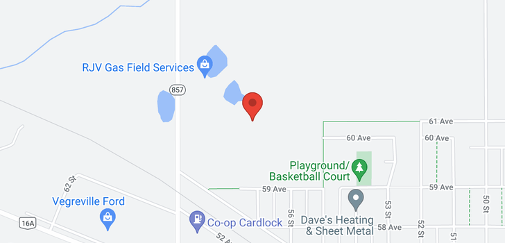 map of 7499 66 Ave